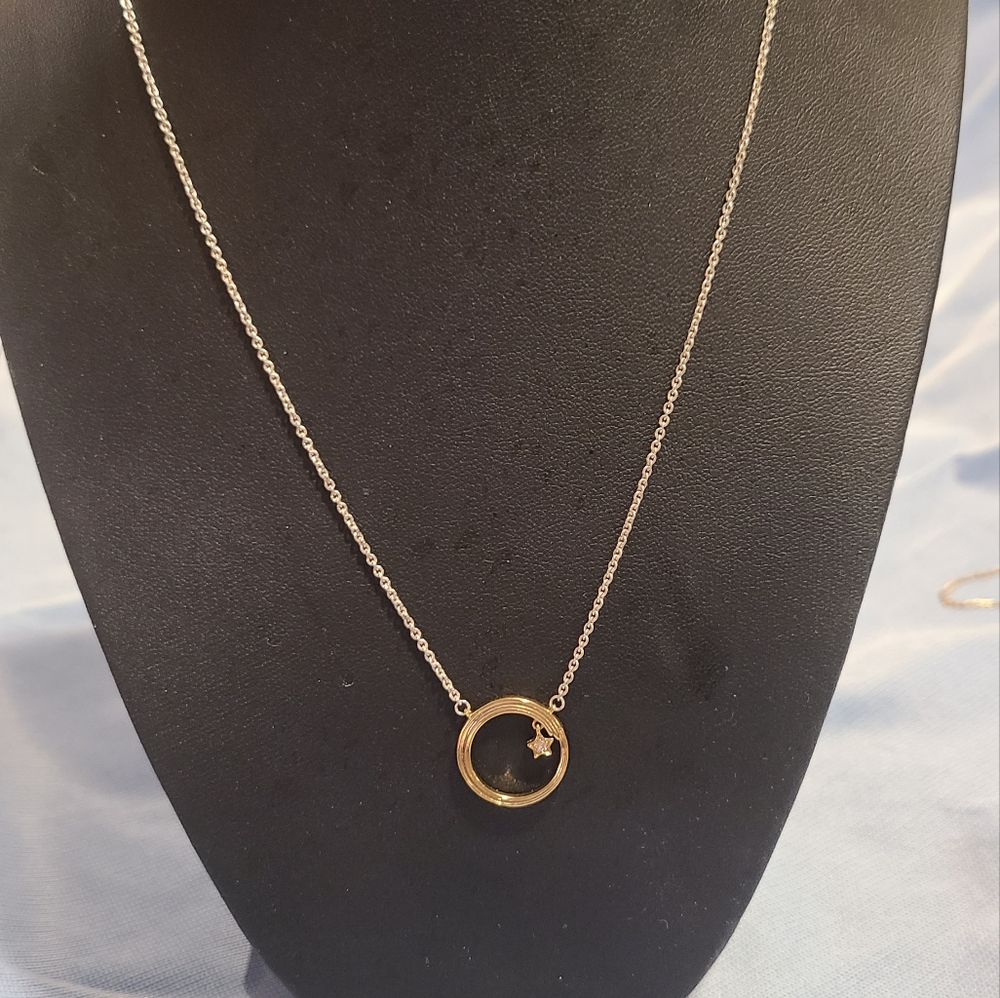 Pandora Celestial Shooting Star Necklace s925 ALE